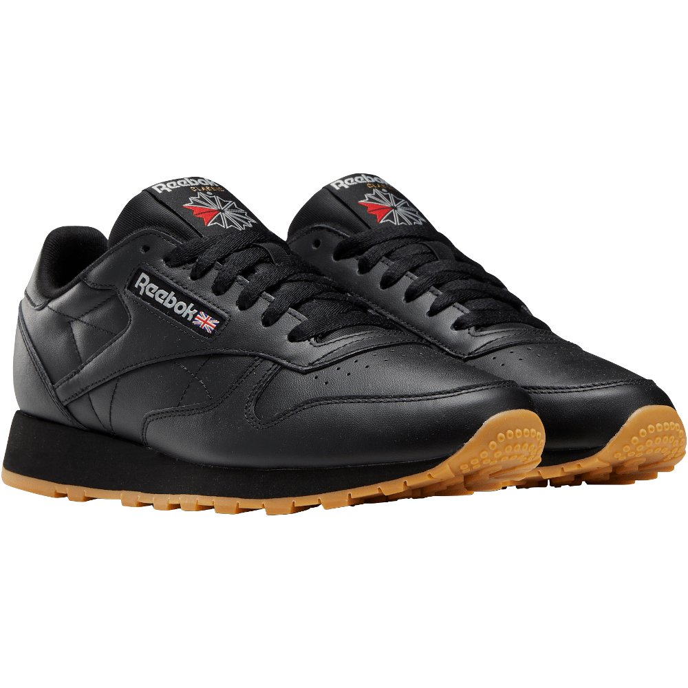 Reebok Classic Leather - Black / Gum