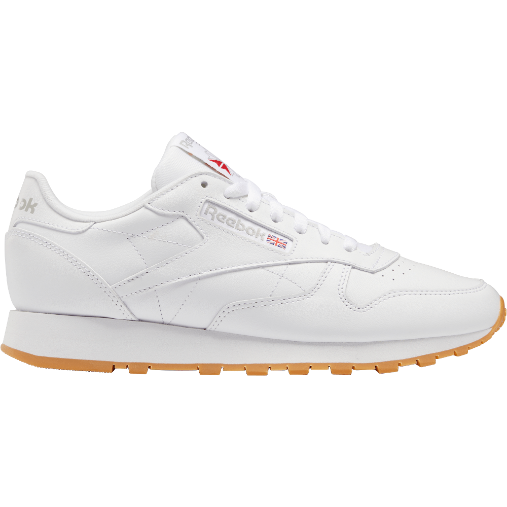 Reebok Classic Leather - White / Gum / Grey