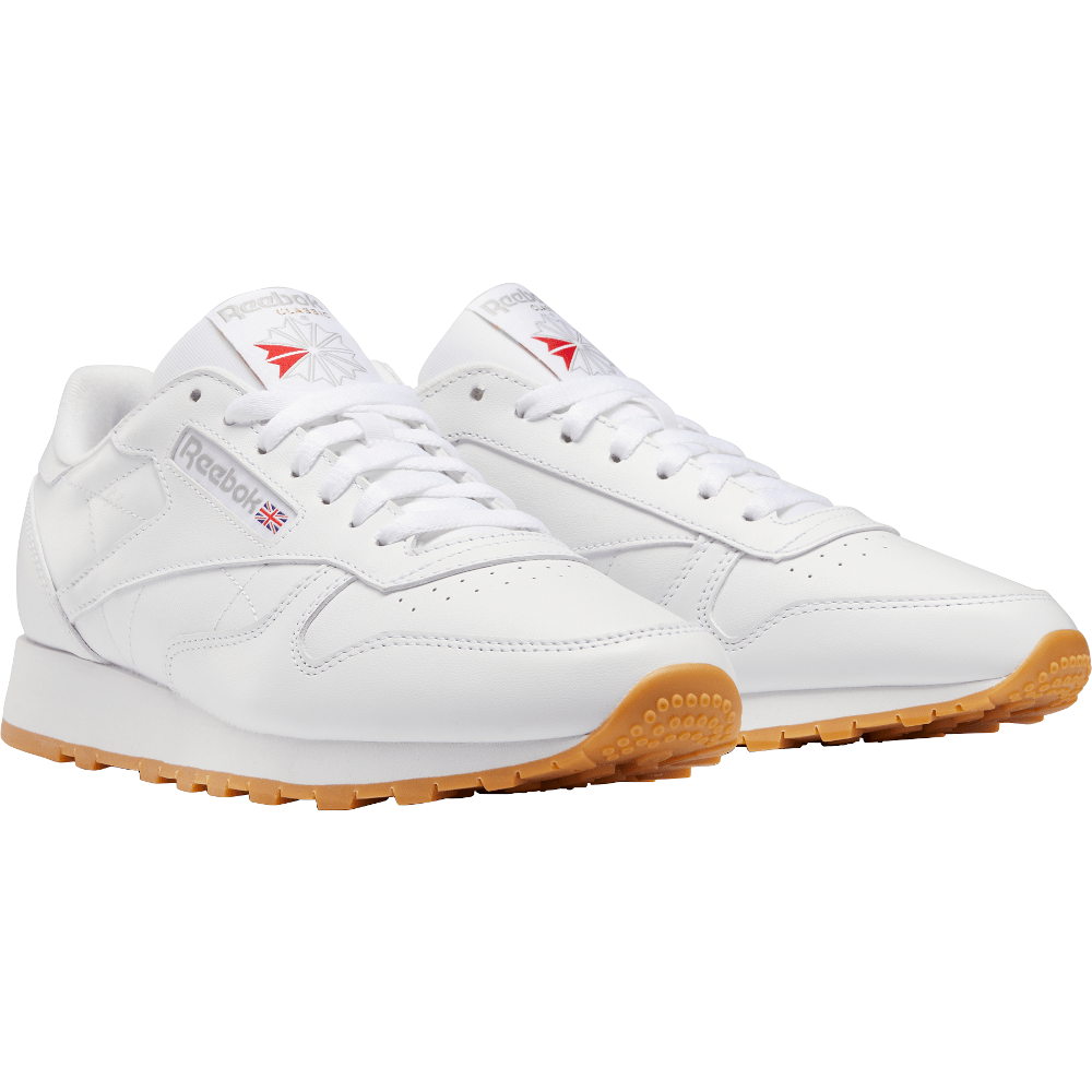 Reebok Classic Leather - White / Gum / Grey
