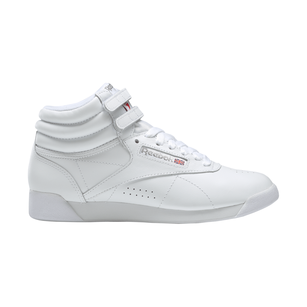 Reebok Womens Freestyle Hi - White / Silver
