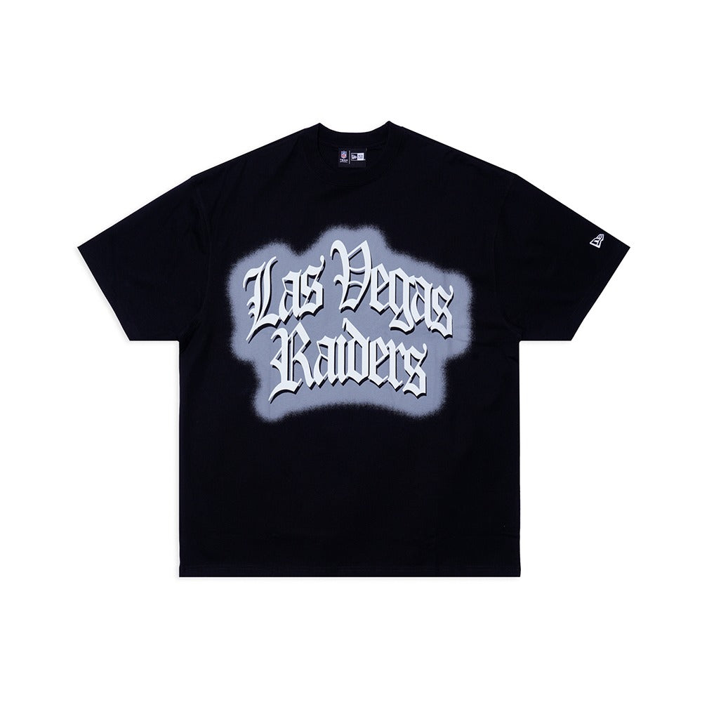 New Era Gothic Las Vegas Raiders Tee - Black