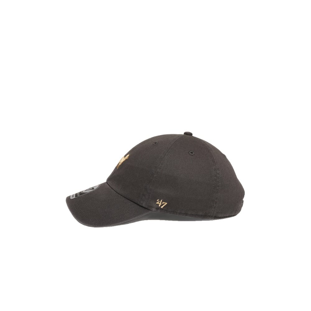 47' CLEAN UP Golden Retriever Strap Back - Charcoal / Gold