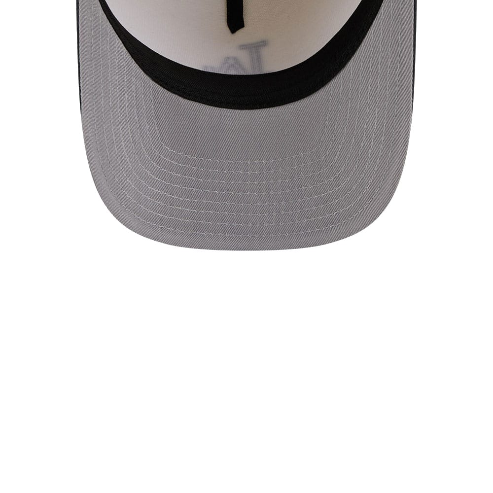 New Era 9FIFTY 3 Times A-Frame Pre-Curved Snapback Los Angeles Dodgers - Chrome / Steel - Image 7