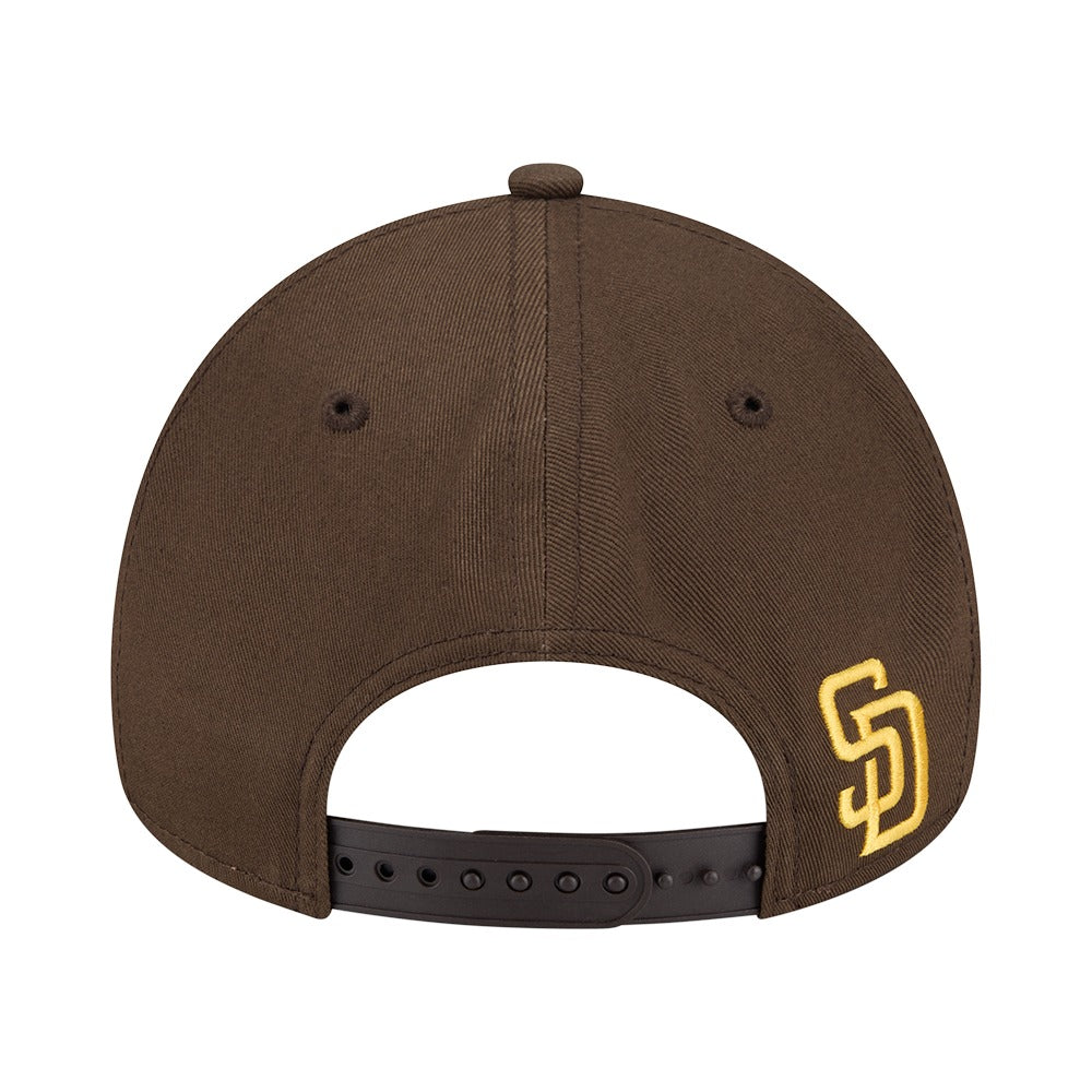 New Era 9FORTY A-Frame Calligraphic San Diego Padres - Brown - Image 6