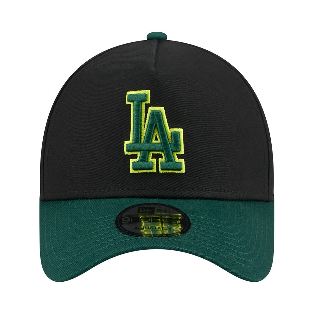 New Era 9FORTY A-Frame 2 Tone Los Angeles Dodgers - Black / Field Green