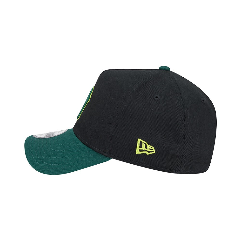 New Era 9FORTY A-Frame 2 Tone New York Yankees - Black / Field Green - Image 4