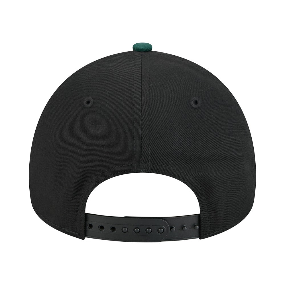 New Era 9FORTY A-Frame 2 Tone Boston Red Sox - Black / Field Green - Image 6