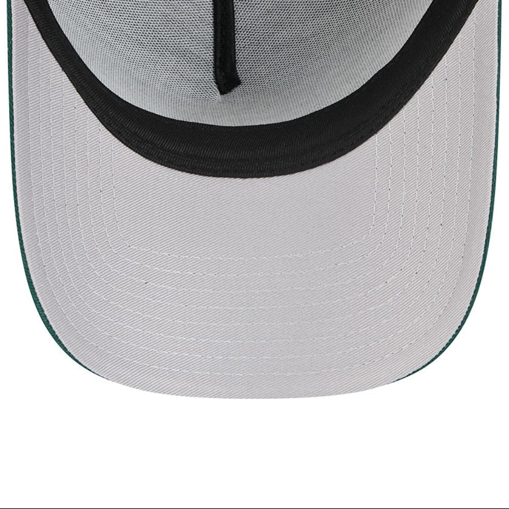 New Era 9FORTY A-Frame 2 Tone Boston Red Sox - Black / Field Green - Image 7