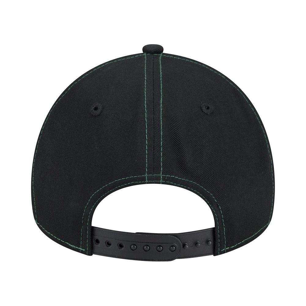 New Era 9FORTY A-Frame Contrast Stitch Oakland Athletics - Black / Green - Image 6
