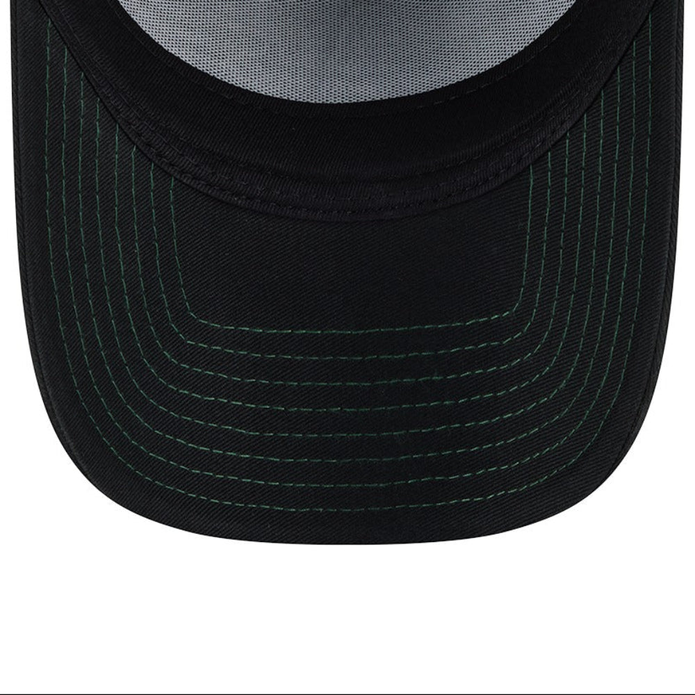 New Era 9FORTY A-Frame Contrast Stitch Oakland Athletics - Black / Green - Image 7
