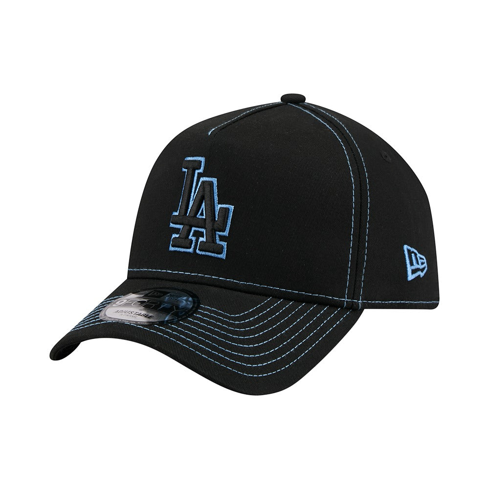 New Era 9FORTY A-Frame Contrast Los Angeles Dodgers - Black - Image 2