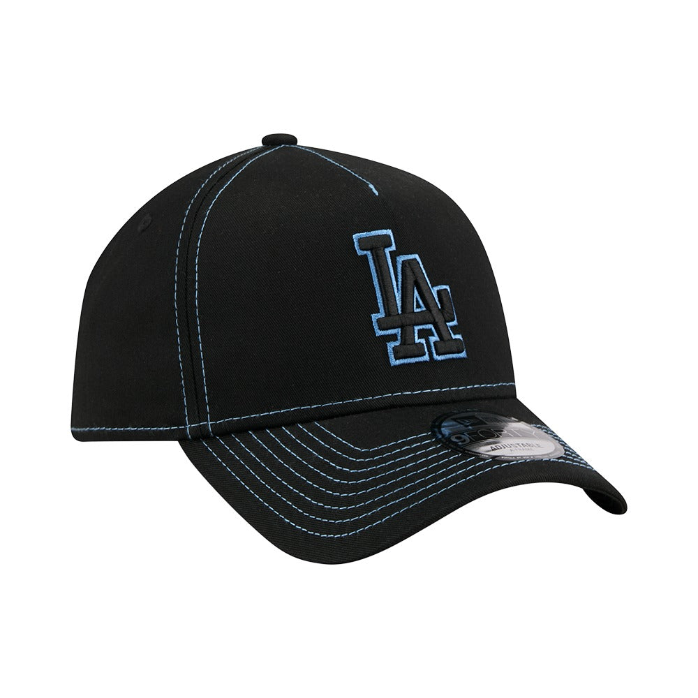 New Era 9FORTY A-Frame Contrast Los Angeles Dodgers - Black - Image 3