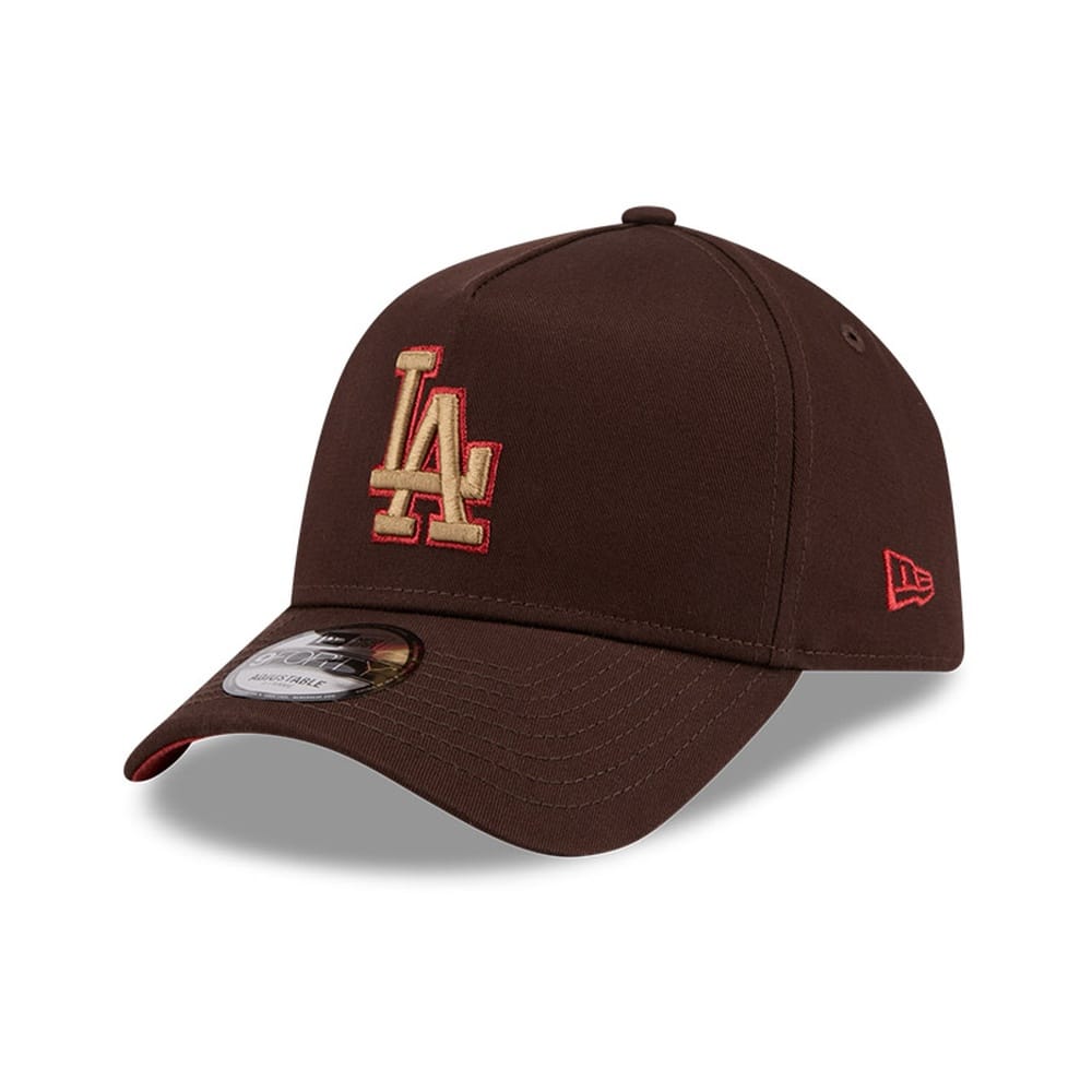 New Era 9FORTY A-Frame Los Angeles Dodgers - Chocolate Cherry - Image 2