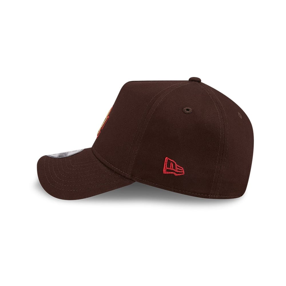 New Era 9FORTY A-Frame Los Angeles Dodgers - Chocolate Cherry - Image 4