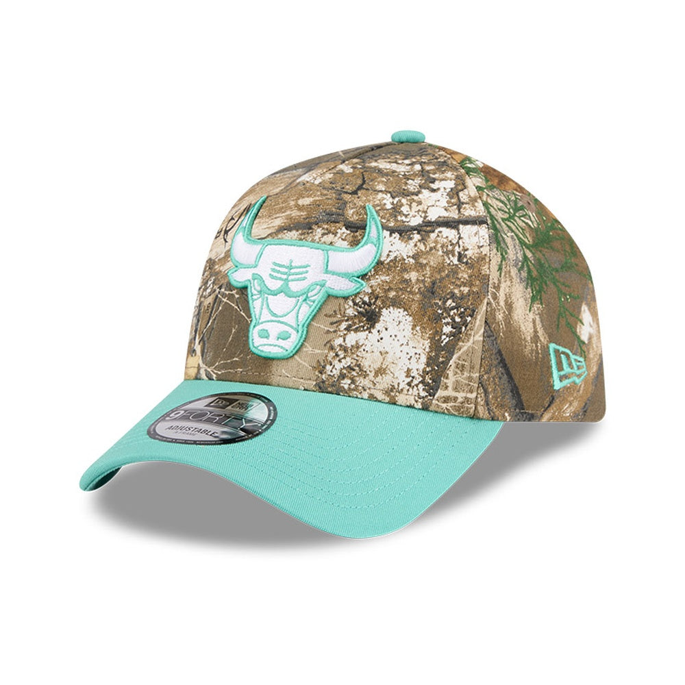 New Era 9FORTY A-Frame RealTree Chicago Bulls - Spring Pastel - Image 2