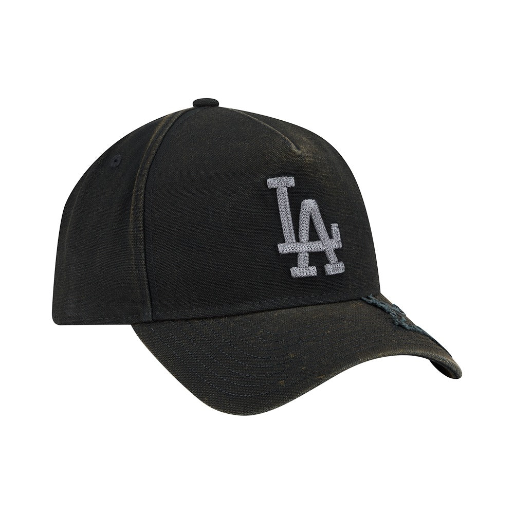 New Era 9FORTY A-Frame Star Visor Los Angeles Dodgers - Black - Image 3