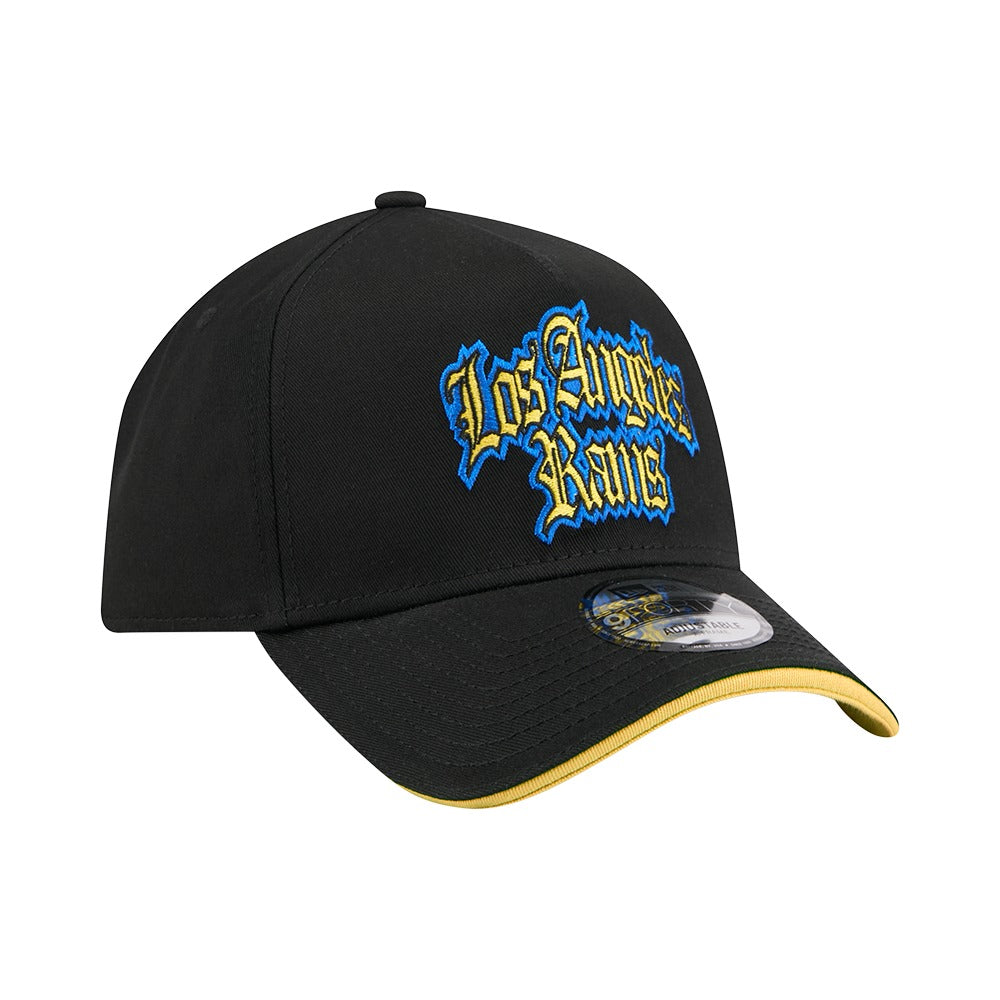 New Era 9FORTY A-Frame Gothic Los Angeles Rams - Black - Image 3