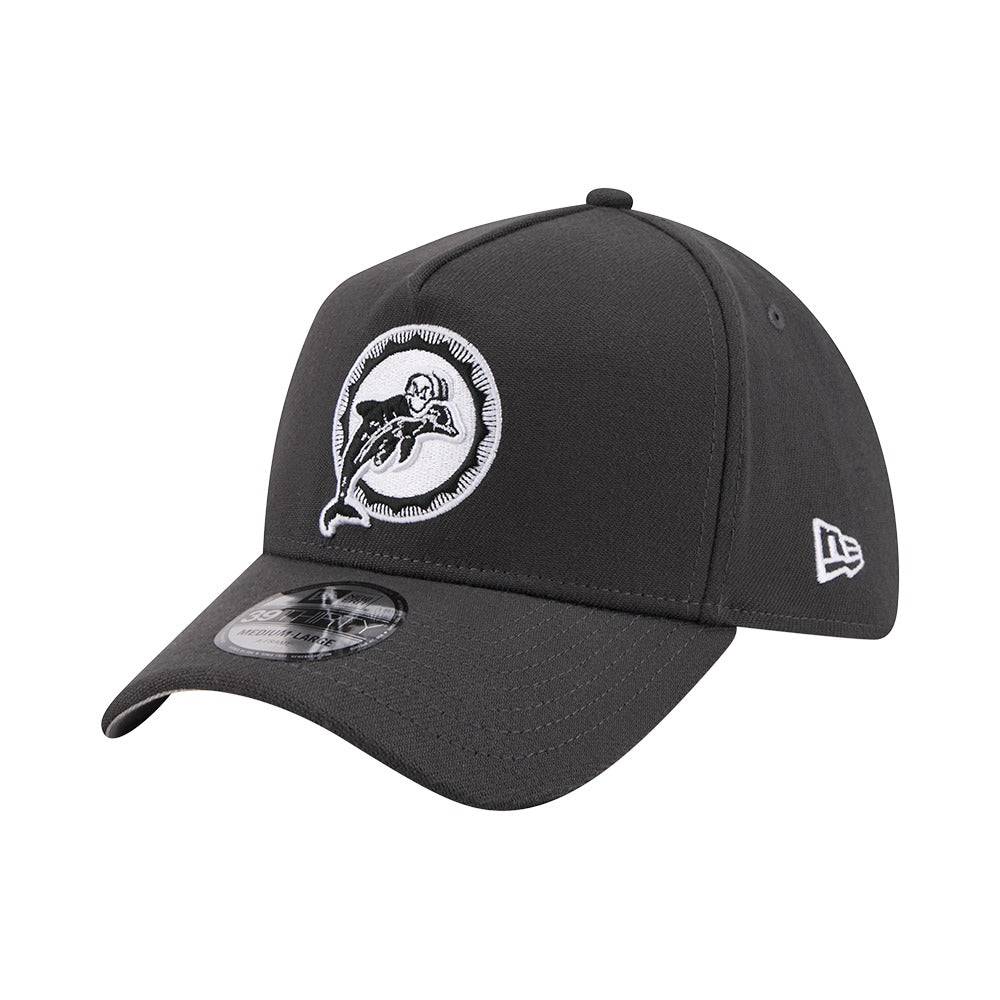 New Era 39THIRTY A-Frame Miami Dolphins - Graphite - Image 2