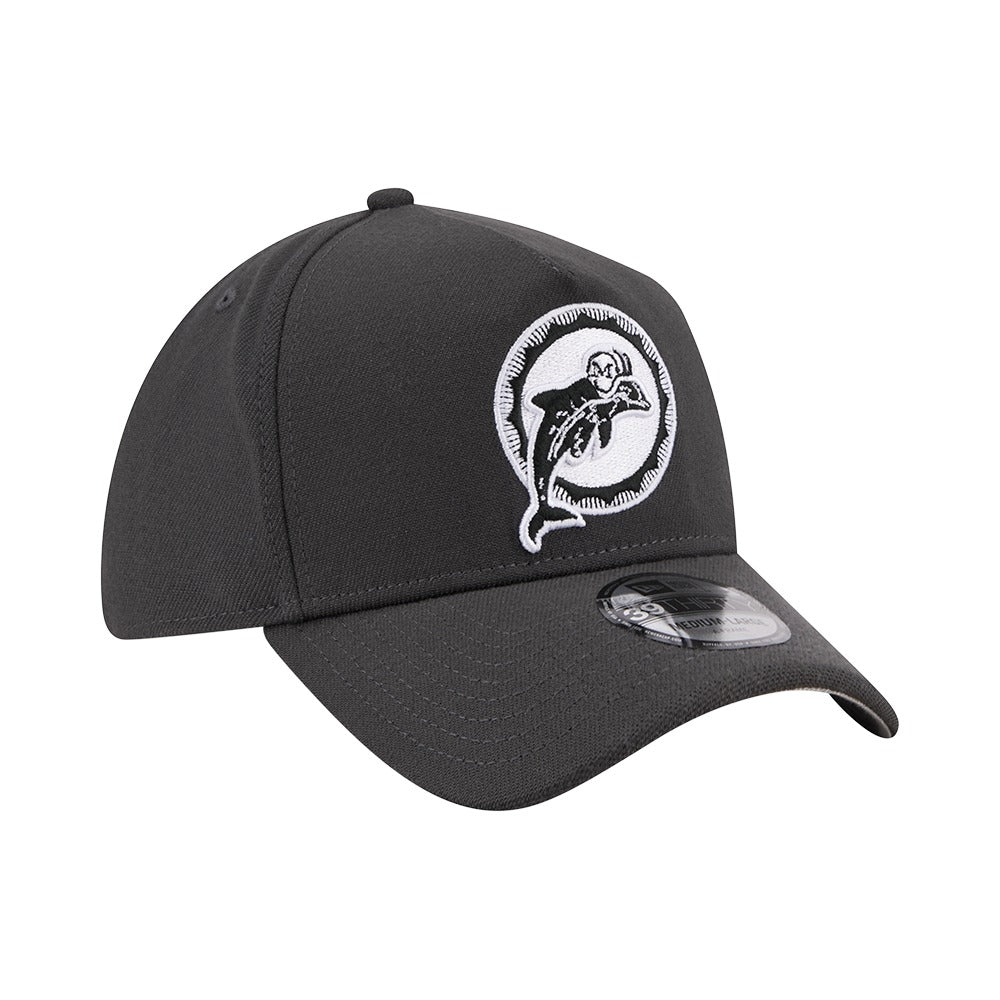 New Era 39THIRTY A-Frame Miami Dolphins - Graphite - Image 3