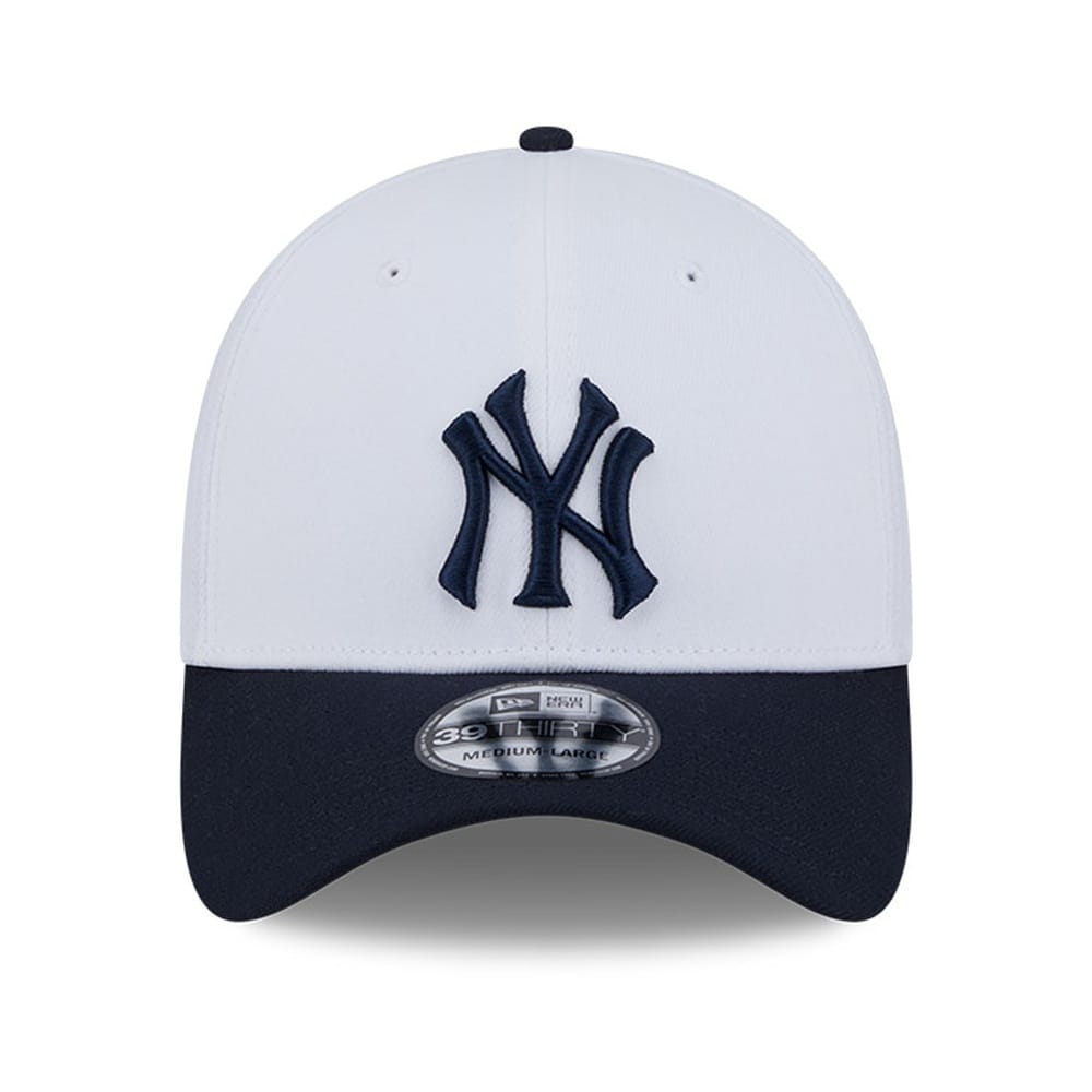 New Era 39THIRTY Modern Essentials New York Yankees - White