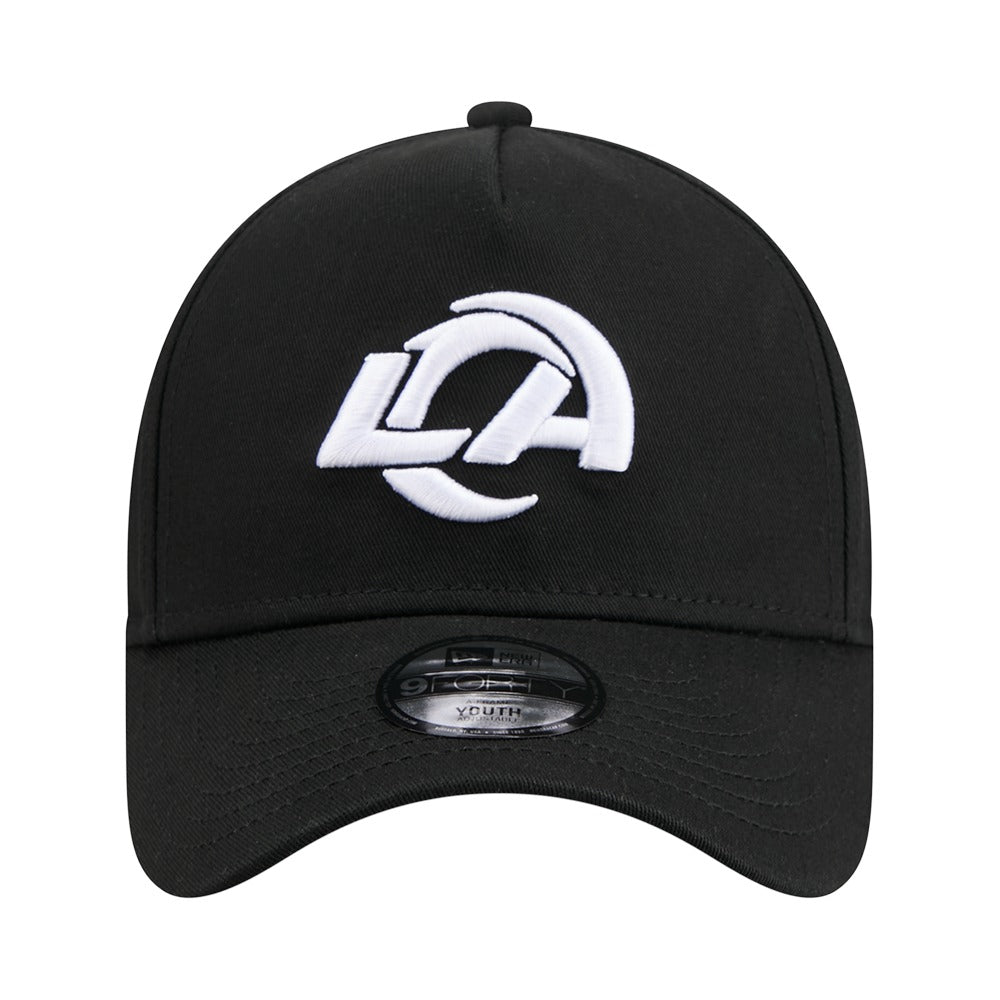 New Era Kids 9FORTY A-Frame Snapback Los Angeles Rams - Black