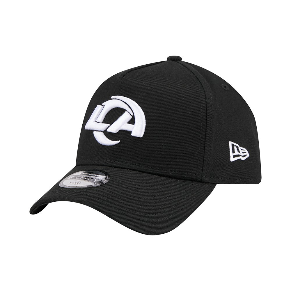 New Era Kids 9FORTY A-Frame Snapback Los Angeles Rams - Black - Image 2