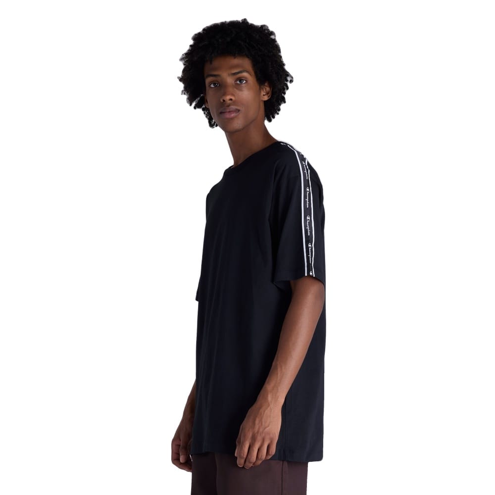 Champion Leg Taping Tee - Black - Image 2