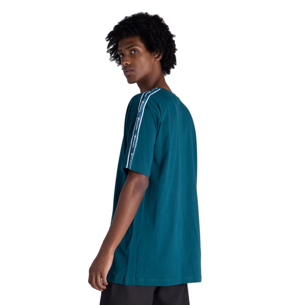 Champion Leg Taping Tee - Emerald Allure - Image 3