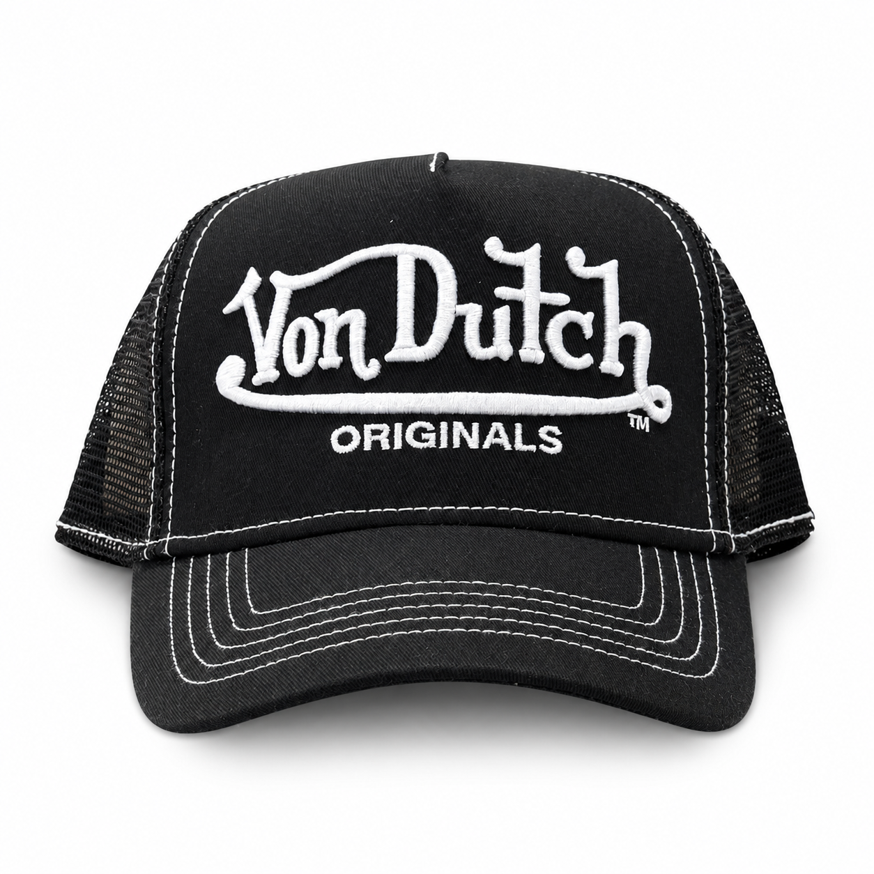 Von Dutch Classic Trucker 51 - Black / White