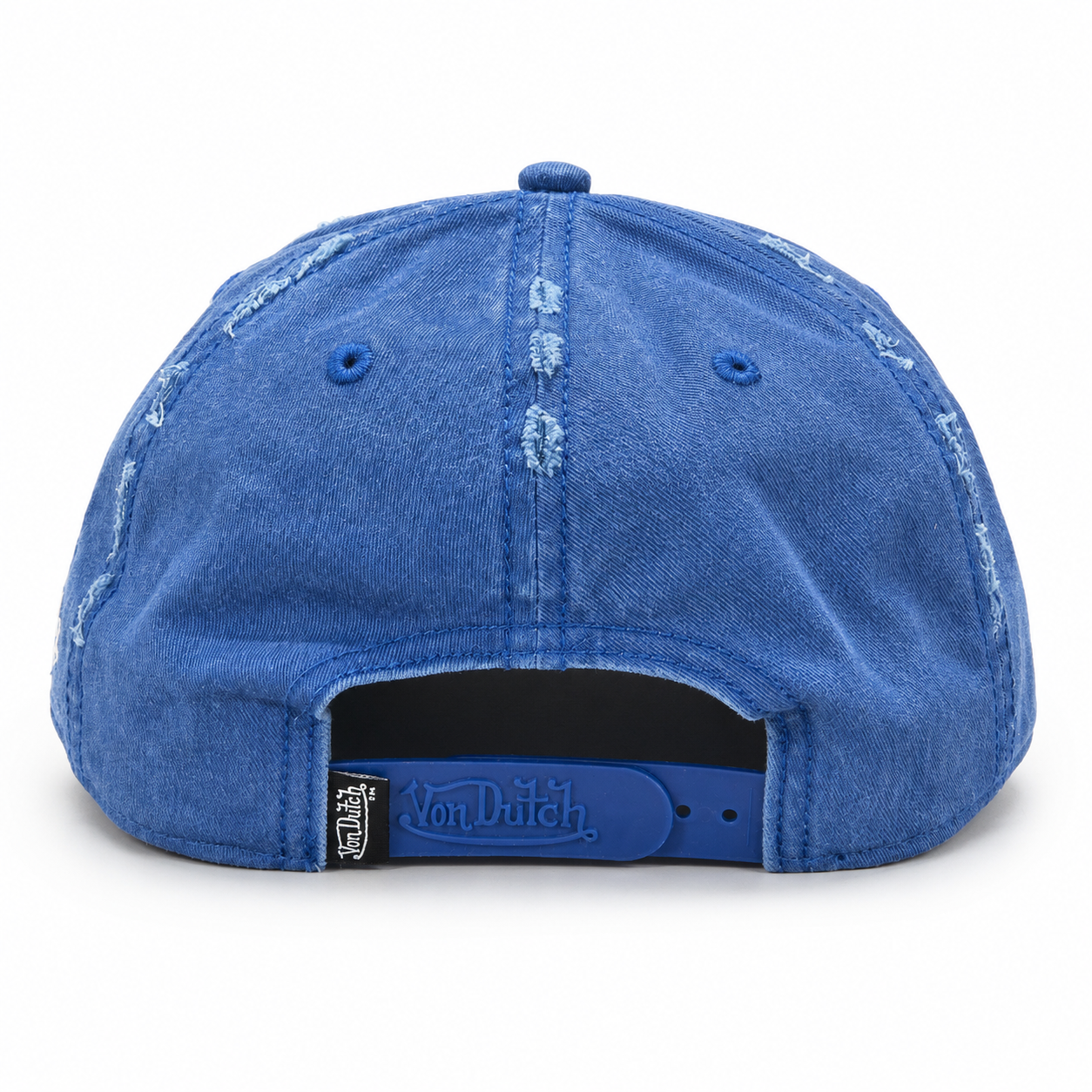 Von Dutch Chain Stitch Dad Cap - Dark Navy - Image 3