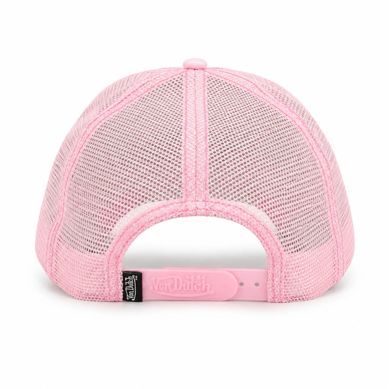 Von Dutch Big Signature Trucker Hat - Pink - Image 3