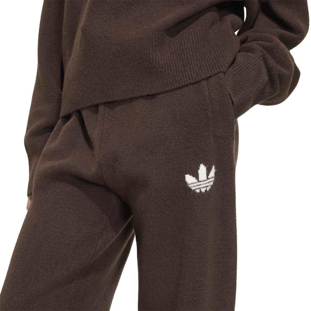 Adidas Womens Essentials Knit Pant - Aurora Coffee - Image 5