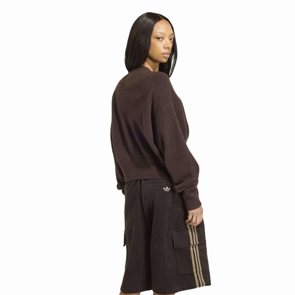 Adidas Womens Essentials Cardigan - Aurora Coffee - Image 3