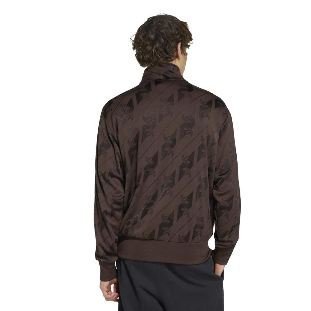 Adidas Monogram Firebird Track Top - Aurora Coffee - Image 3