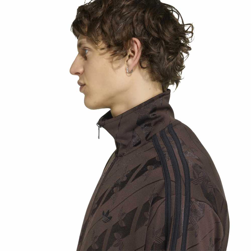 Adidas Monogram Firebird Track Top - Aurora Coffee - Image 5