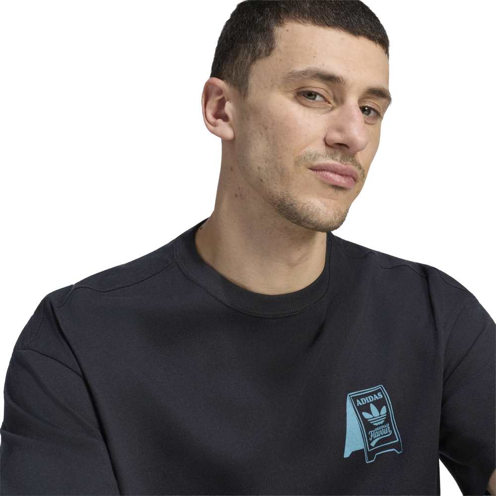 Adidas Food Cart Tee - Black - Image 5