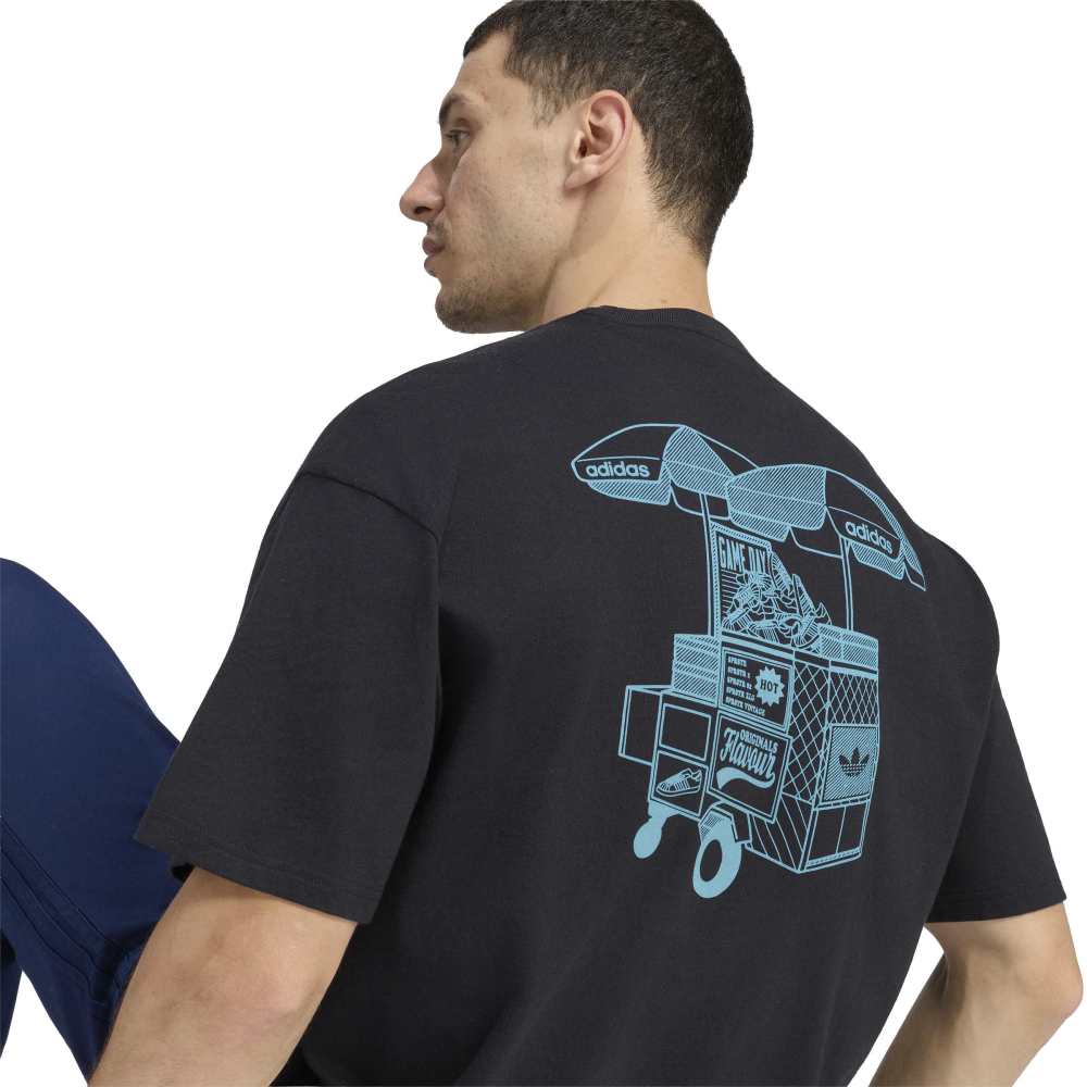 Adidas Food Cart Tee - Black - Image 6
