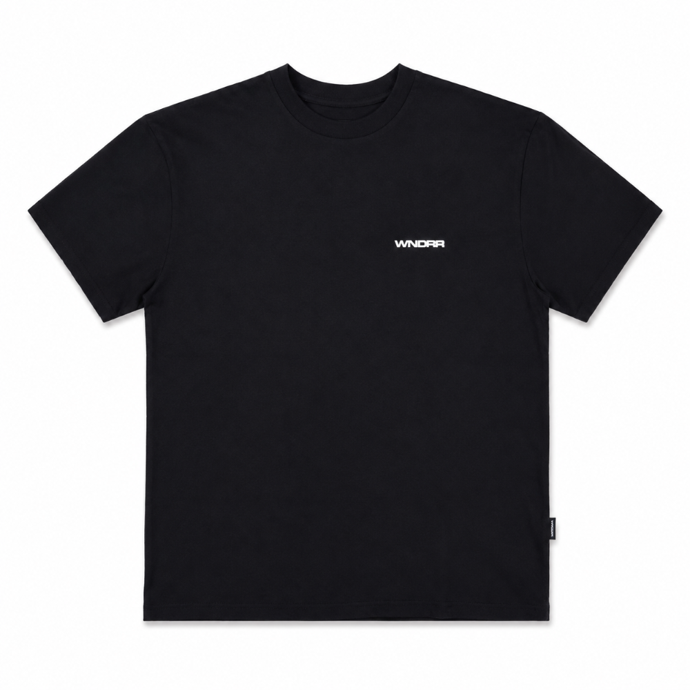 WNDRR Refrain Box Fit Tee - Black