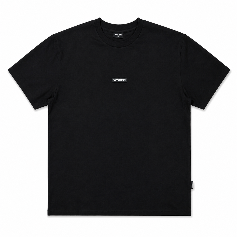 WNDRR Union Box Fit Tee - Black