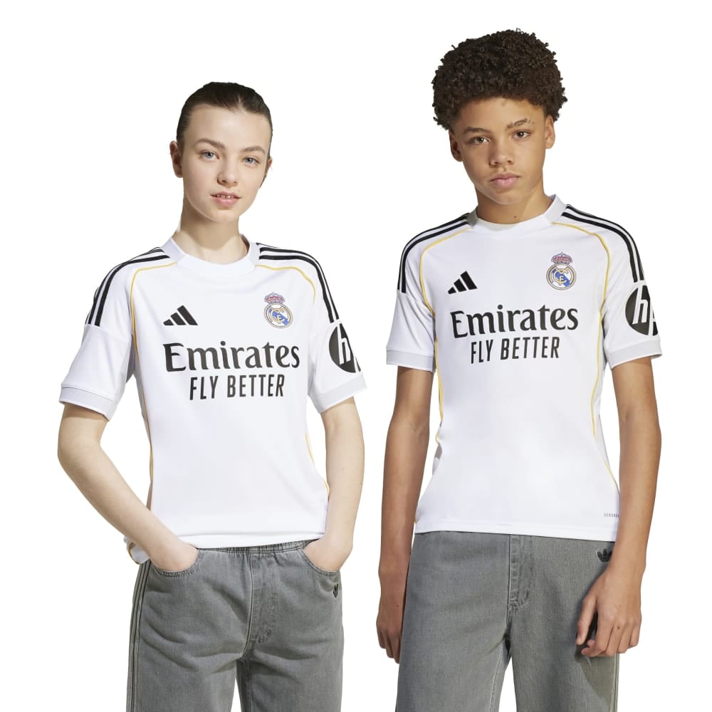 adidas Kids Real Madrid 25/26 Home Jersey
