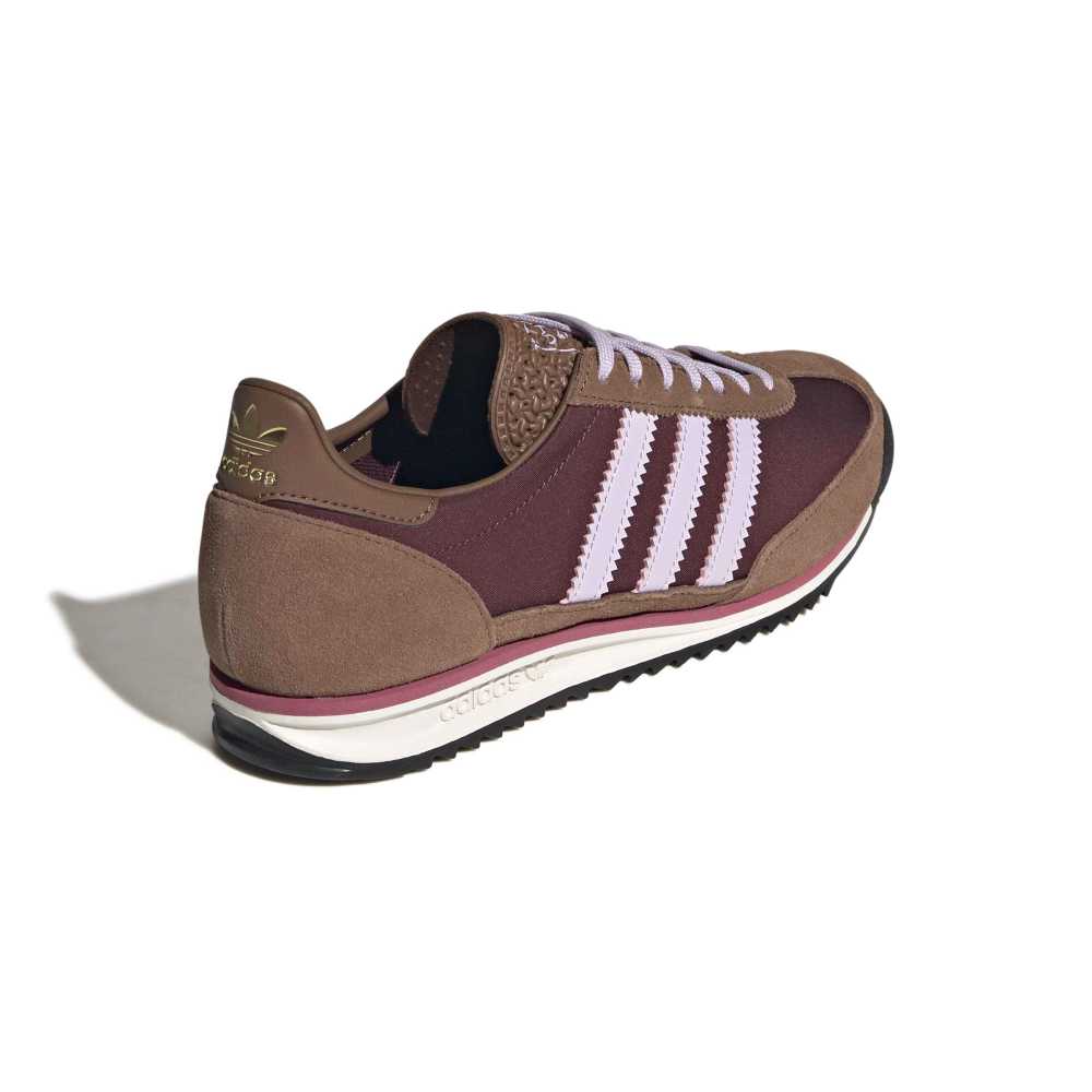 Adidas Womens SL 72 OG - Maroon / Ice Lavender / Preloved Brown - Image 7