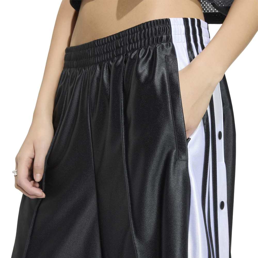 Adidas Womens Long Shorts - Black / White - Image 5