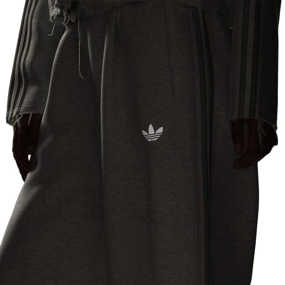 Adidas Women's SST 2.0 Long Track Pants - Light Grey Heather / Light Solid Grey - Image 7