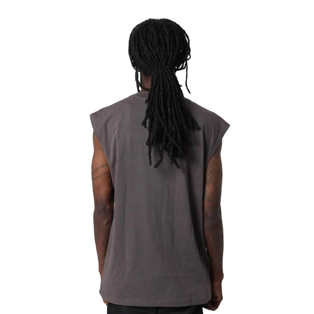 Mitchell & Ness Team IP Muscle Tee Los Angeles Lakers - Faded Slate