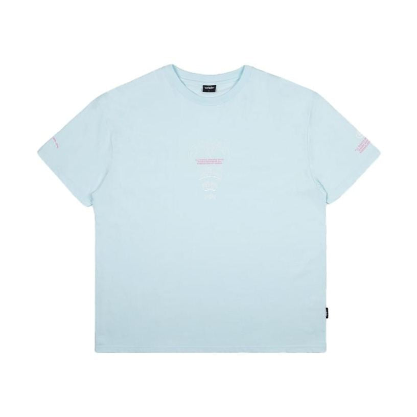WNDRR Overpower Box Fit Tee - Baby Blue