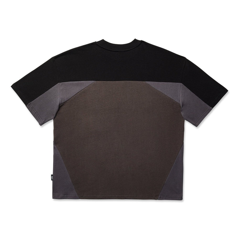 WNDRR Institute Panel Club Tee - Black/Black