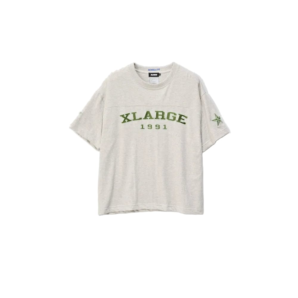XLarge College Star Gorilla Fit Tee - Ash Heather