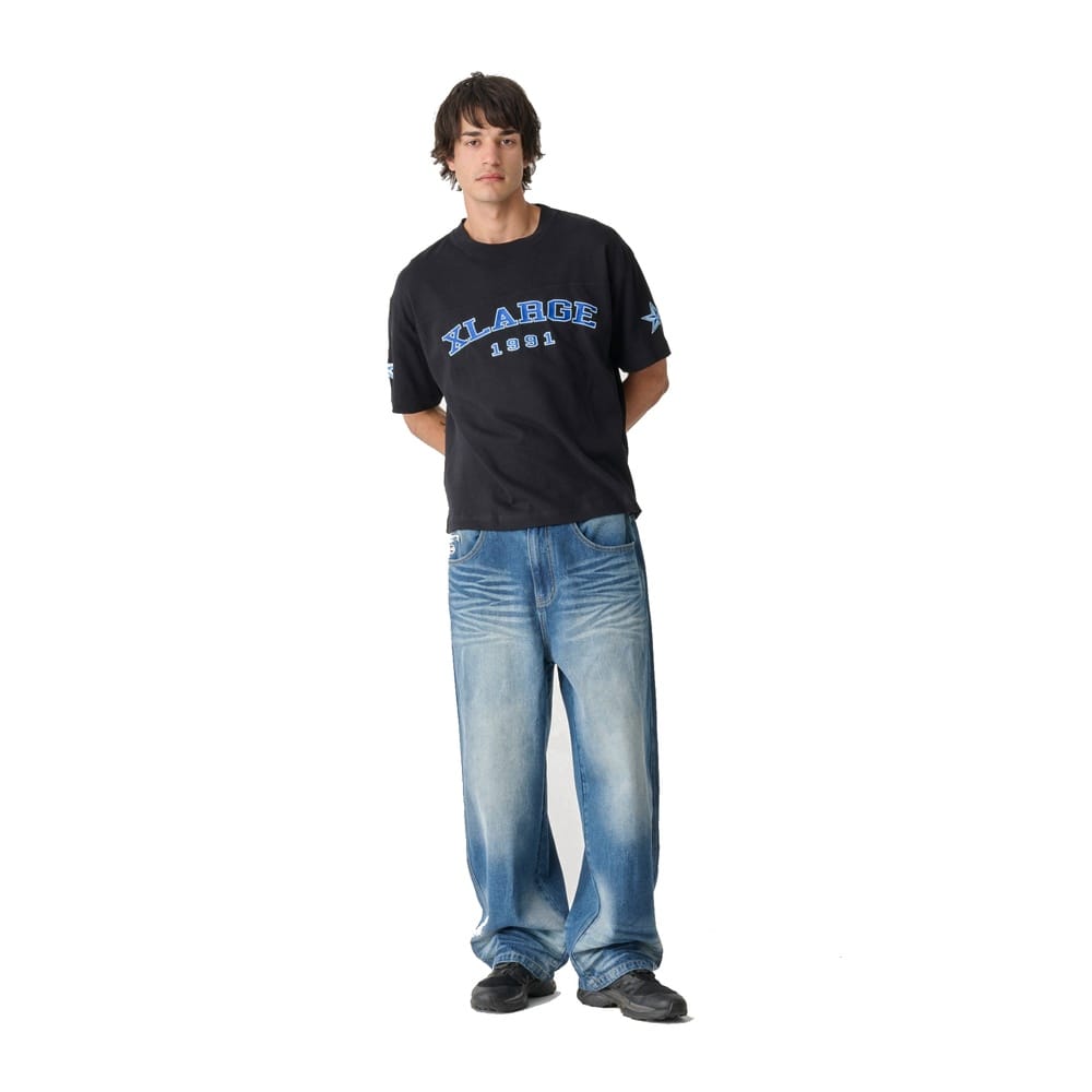 XLarge College Star Gorilla Fit Tee - Pigment Black - Image 2