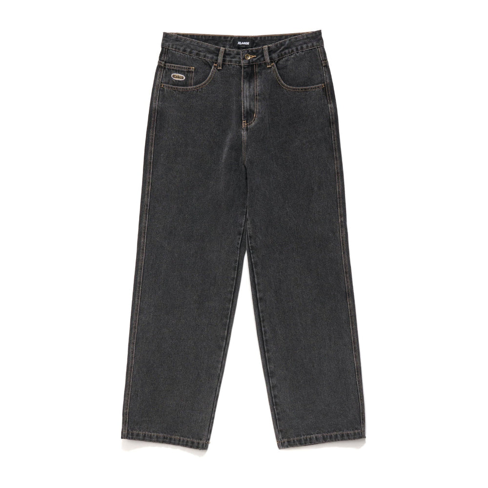 XLarge Baggy Bull Denim 91 Pant - Washed Black