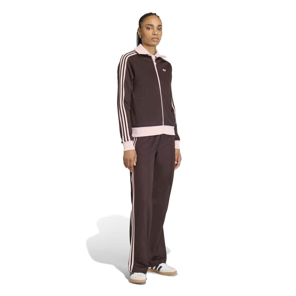 adidas Womens Classic Track Pant - Aurora Coffee / Pink